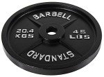 BalanceFrom 45LB Cast Iron Olympic Weight Plate