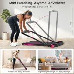 RuniRox Walking Pad，Under Desk Treadmill with 3-Stage Incline for Home Office