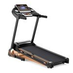 RENESTAR Treadmills for Home, Treadmill with 0-15% Auto Incline, 3HP Folding Treadmills for Running Walking with 280LBS Weight Capacity, Incline Treadmill Equipped with Bluetooth & Pulse Monitor