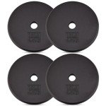 Yes4All 10lb Cast Iron Weight Plates (4-Pack)