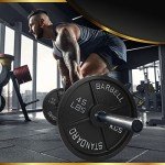 Cast Iron Olympic Weight Plates - 2.5LB to 45LB