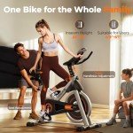 YOSUDA Indoor Cycling Bike Stationary Bike - 2023 Version-Cycle Bike with Tablet Mount & Comfortable Seat Cushion