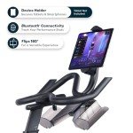 Echelon Smart Connect Fitness Bike, 30-Day Free Echelon Membership, Easy Storage, Small Spaces, Cushioned Seat, Solid Design, HIIT, Top Instructors, 32 Resistance Levels, Bluetooth, EX5