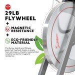 Sunny Health & Fitness Endurance Indoor Cycling Exercise Bike with Magnetic Resistance