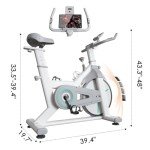 SogesPower Exercise Bike Indoor Cycling Bike Magnetic Stationary Bike Cycle Bike Fitness Bike for Home Silent Belt Drive with Phone Ipad Mount &Comfortable Seat Cushion