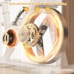 SogesPower Exercise Bike Indoor Cycling Bike Magnetic Stationary Bike Cycle Bike Fitness Bike for Home Silent Belt Drive with Phone Ipad Mount &Comfortable Seat Cushion