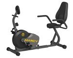 Marcy Magnetic Recumbent Bike with Adjustable Resistance and Transport Wheels NS-716R, 11.00 x 22.00 x 31.00"