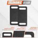 Yes4All 9 KG Cast Iron Weight Plate