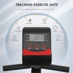 Recumbent Exercise Bike for Home Magnetic Stationary Bike for Adult Seniors, Workout Equipment for Gym, LCD, Heart Rate Handle,Indoor