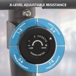 Recumbent Exercise Bike for Home Magnetic Stationary Bike for Adult Seniors, Workout Equipment for Gym, LCD, Heart Rate Handle,Indoor