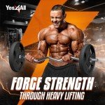 Yes4All 10lb Cast Iron Weight Plates - 4 Pack