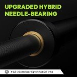 45 lb Olympic Barbell for Home Gym Workouts