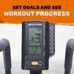 Air Bike [Bells of Steel] Fan Bike Exercise Bike, Blitz Cardio Bike, Belt Driven Air Bike Exercise Machine with Phone and Bottle Holder – 25in Fan Diameter, 350lb Capacity Stationary Bike