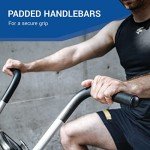 XTERRA Fitness AIR350 Air Bike Ergonomic Design, Comfortable Padded Seat, Heavy Duty Fitness Bike