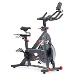 Sunny Health & Fitness Smart Pro Indoor Cycling Exercise Bike, Felt Resistance and Belt Drive with Bluetooth Connectivity and SunnyFit® App - SF-B901SMART