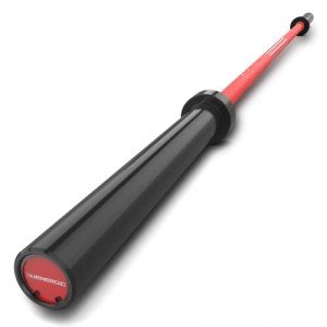 E.T. Energetic 7ft Olympic Barbell for Weightlifting
