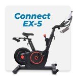 Echelon EX5 Smart Connect Fitness Bike, Black (Renewed Premium)