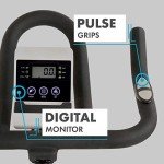 EFITMENT Indoor Cycle Bike, Magnetic Cycling Trainer Stationary Exercise Bike w/ 40 lb Chromed Flywheel, Belt Drive and LCD Monitor with Ipad/Tablet Holder- IC031