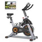 YOSUDA Indoor Cycling Bike Stationary Bike - Magnetic Resistance, Cycle Bike with Tablet Mount & Comfortable Seat Cushion, Magnetic Resistance