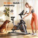 YOSUDA Indoor Cycling Bike Stationary Bike - Magnetic Resistance, Cycle Bike with Tablet Mount & Comfortable Seat Cushion, Magnetic Resistance