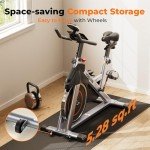 YOSUDA Indoor Cycling Bike Stationary Bike - Magnetic Resistance, Cycle Bike with Tablet Mount & Comfortable Seat Cushion, Magnetic Resistance