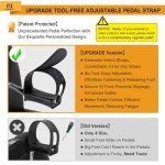 GOREDI Under Desk Bike Pedal Exerciser, Portable Mini Exercise Bike with LCD Display for Home/Office, Desk Cycle for Leg/Arm with Handle, Leg Exerciser While Sitting for Seniors