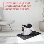 Icedeer Under Desk Bike Pedal Exerciser, Mini Stationary Exercise Bike for Home, Exerciser Rehabilitation Peddler Machine with LCD Screen Displays