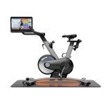 Smart Exercise Bike, Indoor Exercise Bike With 15.6 TouchScreen, Stationary Bike With Auto Resistance, Bluetooth, Training Algorithm, Top Instructors (Mist Grey)