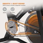 YOSUDA Light Commercial Exercise Bike for Home Magnetic Exercise Bike Stationary 350LB Capacity, Exercise Bike with Bluetooth, Indoor Cycling Bike with Tablet Mount & Comfortable Seat Cushion