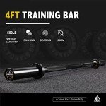 LIONSCOOL Olympic Weightlifting Barbell - 5.1 cm