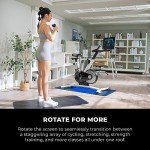 Smart Exercise Bike, Indoor Exercise Bike With 15.6 TouchScreen, Stationary Bike With Auto Resistance, Bluetooth, Training Algorithm, Top Instructors (Mist Grey)