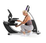 NordicTrack Commercial Series R35; iFIT-Enabled Recumbent Exercise Bike with 14” Touchscreen