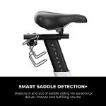 Smart Exercise Bike, Indoor Exercise Bike With 15.6 TouchScreen, Stationary Bike With Auto Resistance, Bluetooth, Training Algorithm, Top Instructors (Mist Grey)