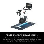 Smart Exercise Bike, Indoor Exercise Bike With 15.6 TouchScreen, Stationary Bike With Auto Resistance, Bluetooth, Training Algorithm, Top Instructors (Mist Grey)