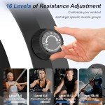 Rowing Machines for Home,Hartwares Magnetic Rowing Machine with 77lbs High Resistance Rowing Machine,16 Levels of Quiet Resistance,Rower Machine for Home Row Machine,App Compatible,LCD Monitor