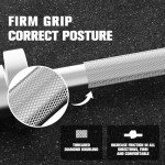 RitFit 119.4 cm Olympic Barbell for Home Gym