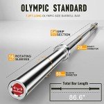 7ft Olympic Barbell with 700LB Capacity