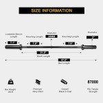 LIONSCOOL Olympic Weightlifting Barbell - 5.1 cm