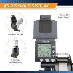 California Fitness Products by Marcy Deluxe Rowing Machine with Adjustable Air Resistance for Cardio Training NS-7874RW