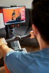 Aviron StrongGo Rowing Machine -Compatible with iPad—Dual Air & Magnetic Resistance Up to 100 lbs | Game-Based Workouts, Compact Storage Design