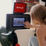 Sole Fitness SR550 Rower, Foldable Rowing Machines for Home Use, Bluetooth, Touch Screen, Heart Monitoring, Air & Magnetic Resistance Row Machine, Rowers for at Home Exercise