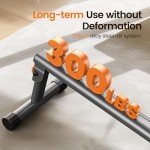 Niceday Hydraulic Rowing Machine, Rowing Machine for Home, Foldable Rowing Machine with 16-Level Resistance, 300LBS Weight Capacity and Adjustable Phone Holder Tube