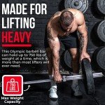 7-Foot Olympic Barbell for Home Gym Workouts