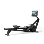 Hydrow Wave Rowing Machine with 16" HD Touchscreen & Speakers - Stows Upright | Live Home Workouts, Membership Required