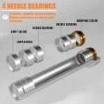 PAPABABE 7-Foot Olympic Chrome Barbell