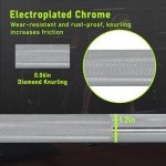 7ft Olympic Barbell - 700 lbs Weight Capacity