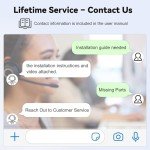 UKEEP Compact Full Motion Rowing Machine, Dual-Oar 350 LB Weight Capacity, Heavy-Duty Rail, Strengthen Lats for Greater Back Width and Thickness Full-Body Workout