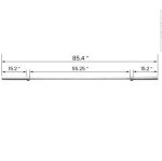 Yaheetech 7-Foot Olympic Weightlifting Barbell