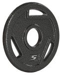 Signature Fitness Cast Iron Weight Plates - 5LB Set