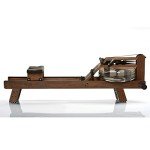 WaterRower Walnut Rowing Machine with S4 Monitor | USA Made Water Rower | Original Handcrafted Erg Machine for Home Use & Gym | Best Warranty